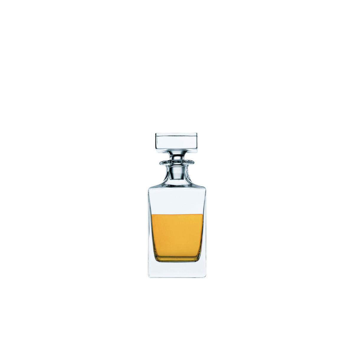 DEKANTIERKARAFFE Julia Paola Whiskyflasche, Kristallglas, 750 ml - Transparent, Glas (0.75L) - Nachtmann