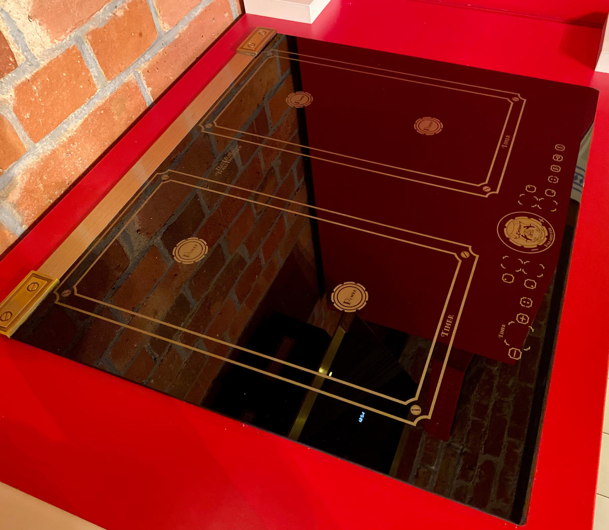 ELEKTRO Einbau Backofen 60 cm EH 6355 RotEm+KCT 6745 AD Induktionskochfeld 60 cm - Rot, Metall (59.4/59.4/57.5cm) - Kaiser Küchengeräte