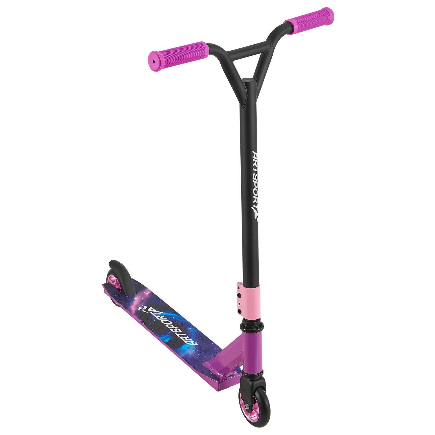 STUNTSCOOTER Galactic Cruiser - Rosa, Metall (66/47/84cm) - Artsport