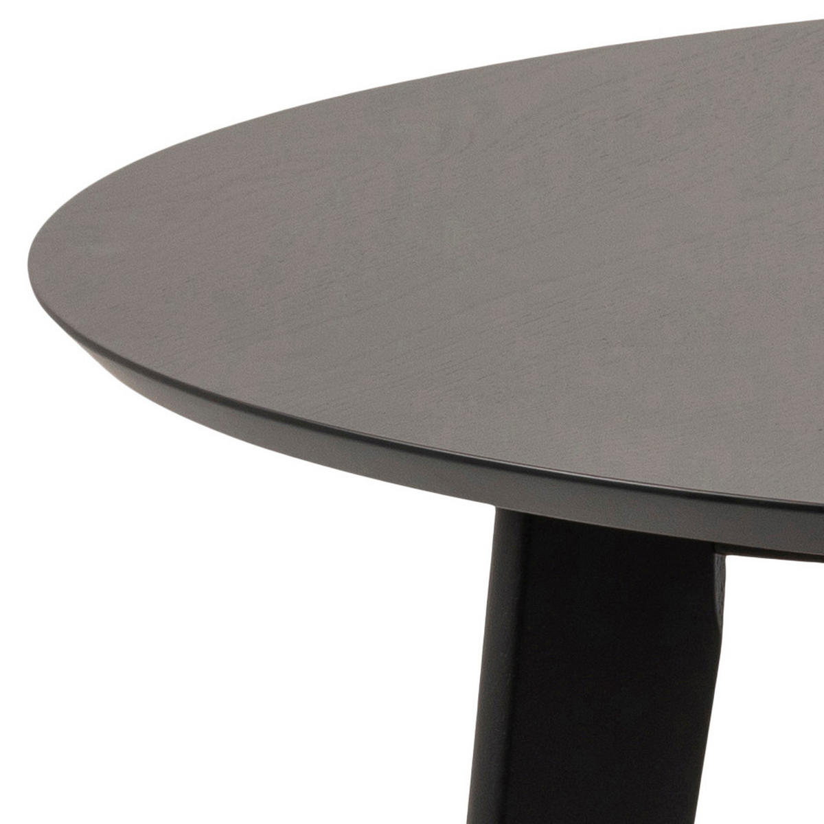 ESSTISCH schwarz - Schwarz, Holzwerkstoff (105/105/76cm) - ebuy24
