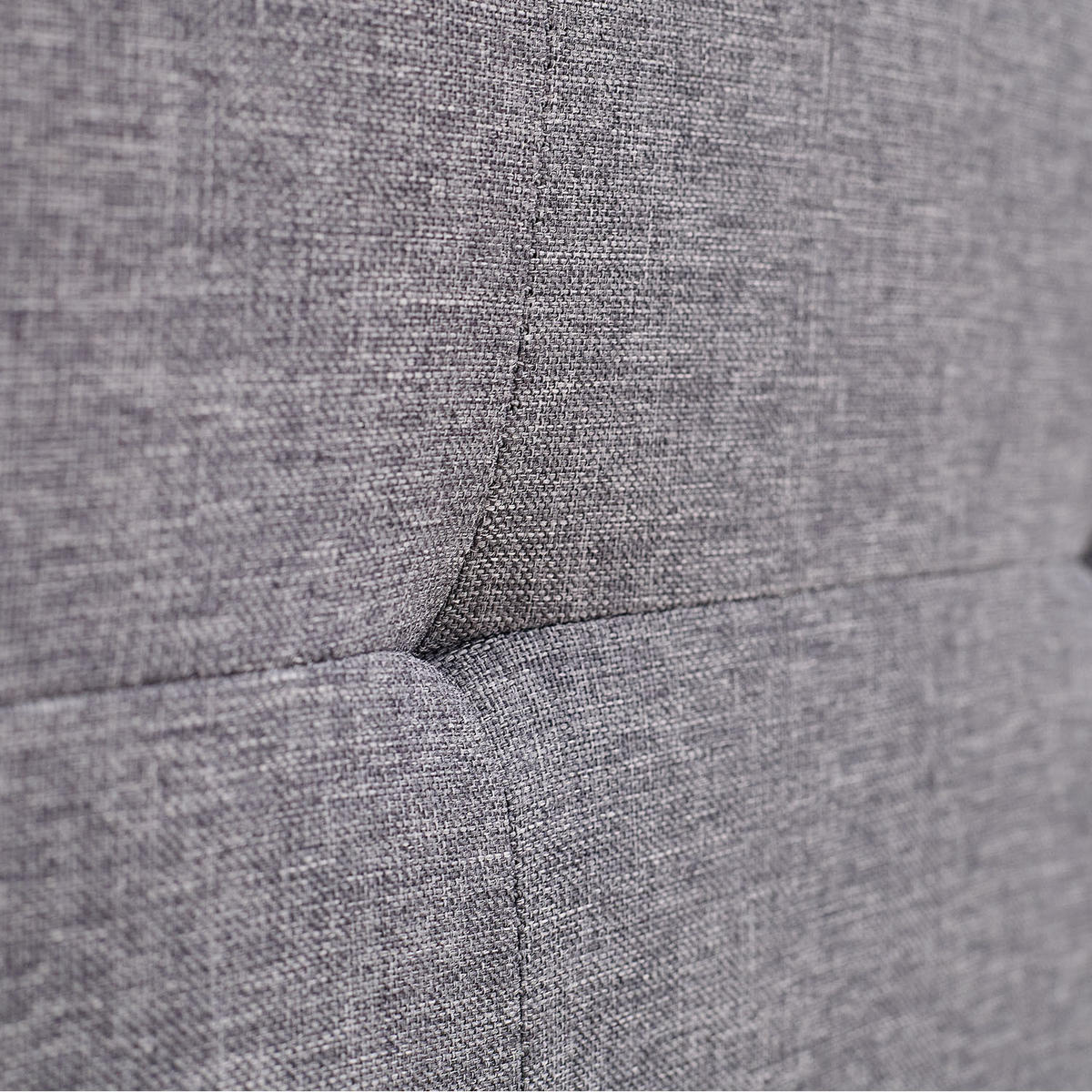 POLSTERBETT mit Stauraum 120/200 cm in Grau - Anthrazit/Naturfarben, Textil (120/200cm) - Homestyle4u