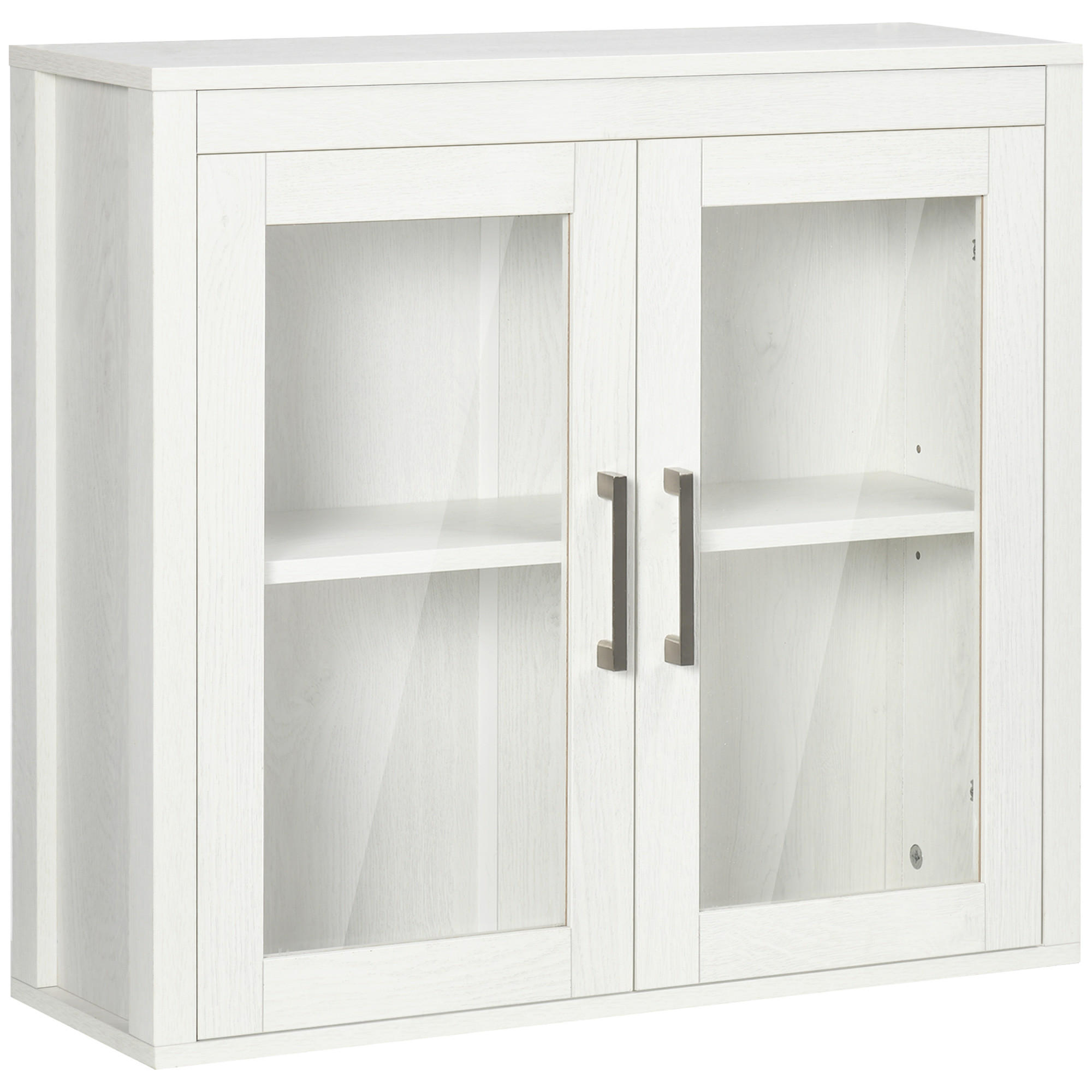 HÄNGESCHRANK Weiß 1 Stück - Weiß, Kunststoff (60/54/19.5cm) - GiPP
