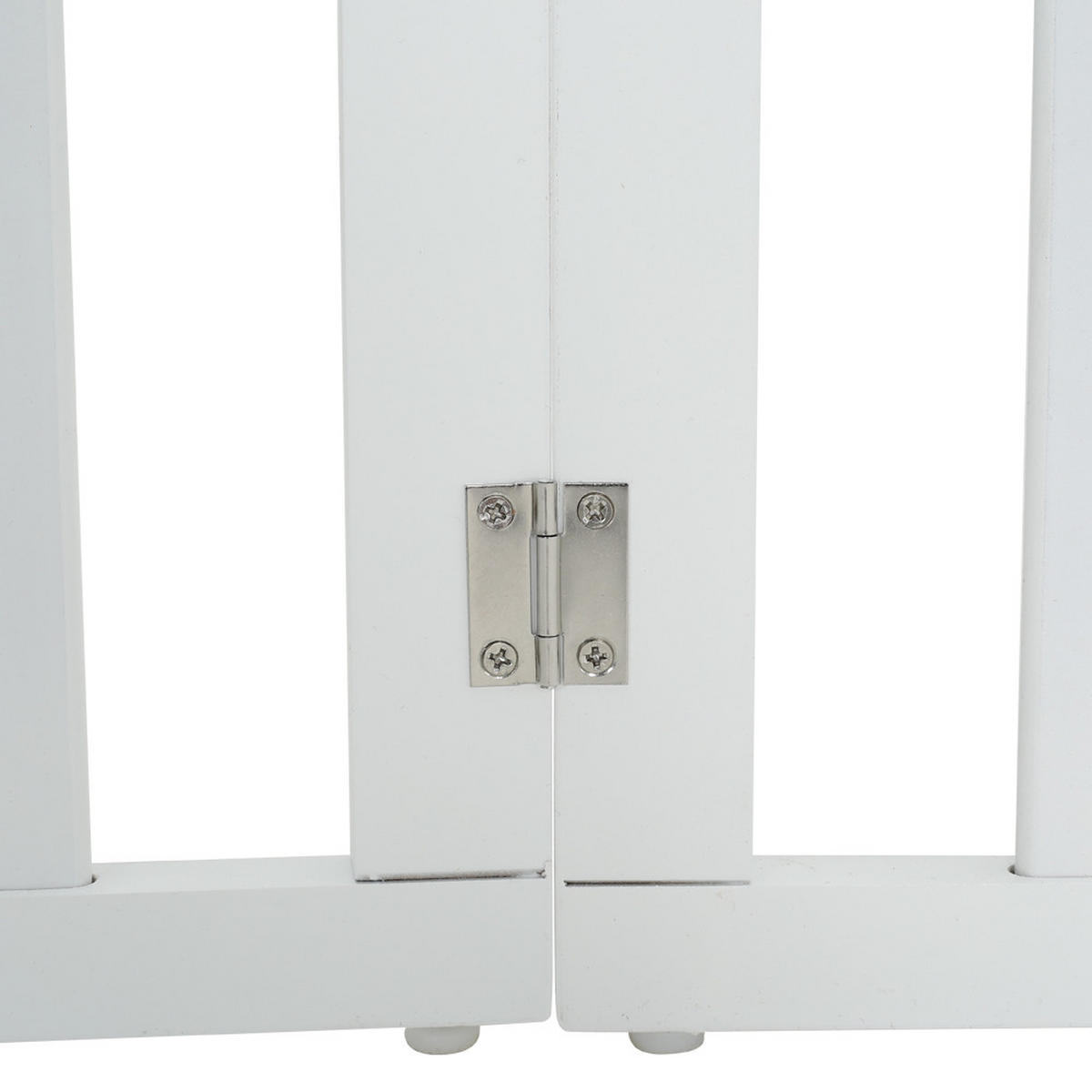 SCHUTZGITTER 3-Paneele Faltbar Freistehend MDF Weiß - Weiß, Holzwerkstoff (139/1.8cm) - Livingandhome