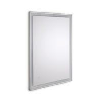 BADSPIEGEL mit LED-Front und dekorativer Beleuchtung (AC 230V 50Hz), 34 W - Multicolor, Glas (9.2/68/87.7cm) - EMUCA