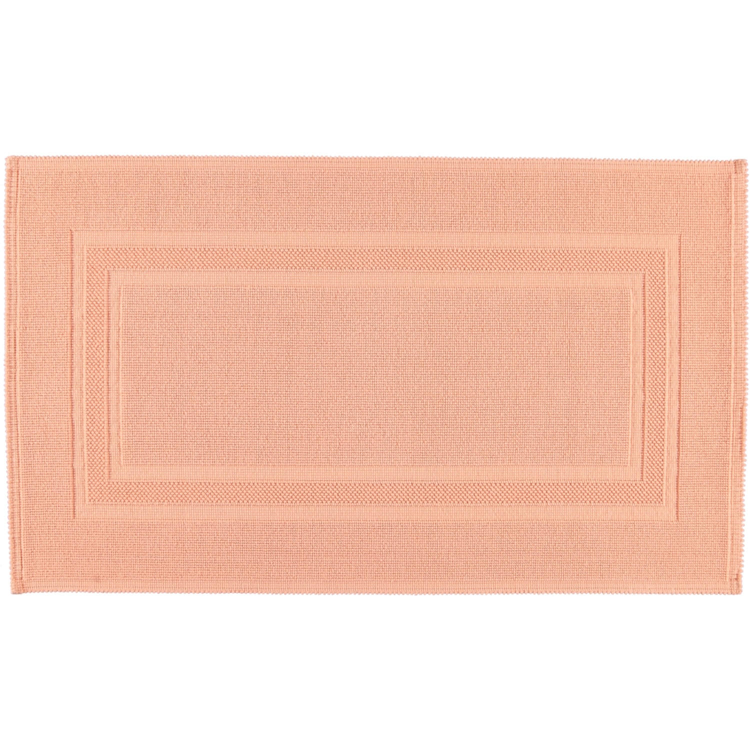 BADEMATTEN GALA PEACH - 405 - Orange, Textil (70/120cm) - Rhomtuft