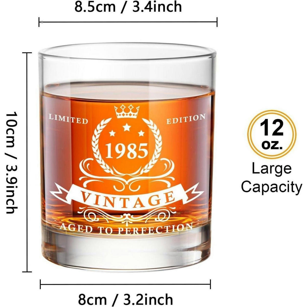 WHISKEYGLAS-SET 4-teilig mit Fassbox - Multicolor, Holz (0.34L)