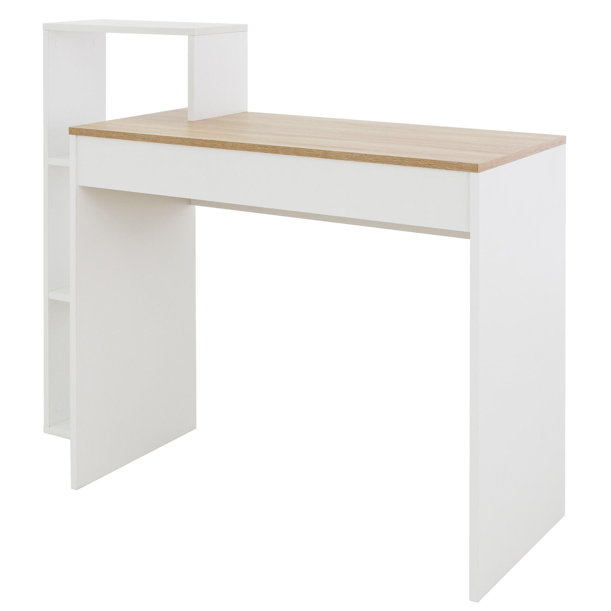 SCHREIBTISCH - Braun, Holzwerkstoff (110/40/91cm) - ML-DESIGN