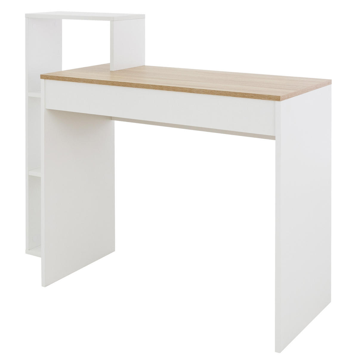 SCHREIBTISCH - Braun, Holzwerkstoff (110/40/91cm) - ML-DESIGN