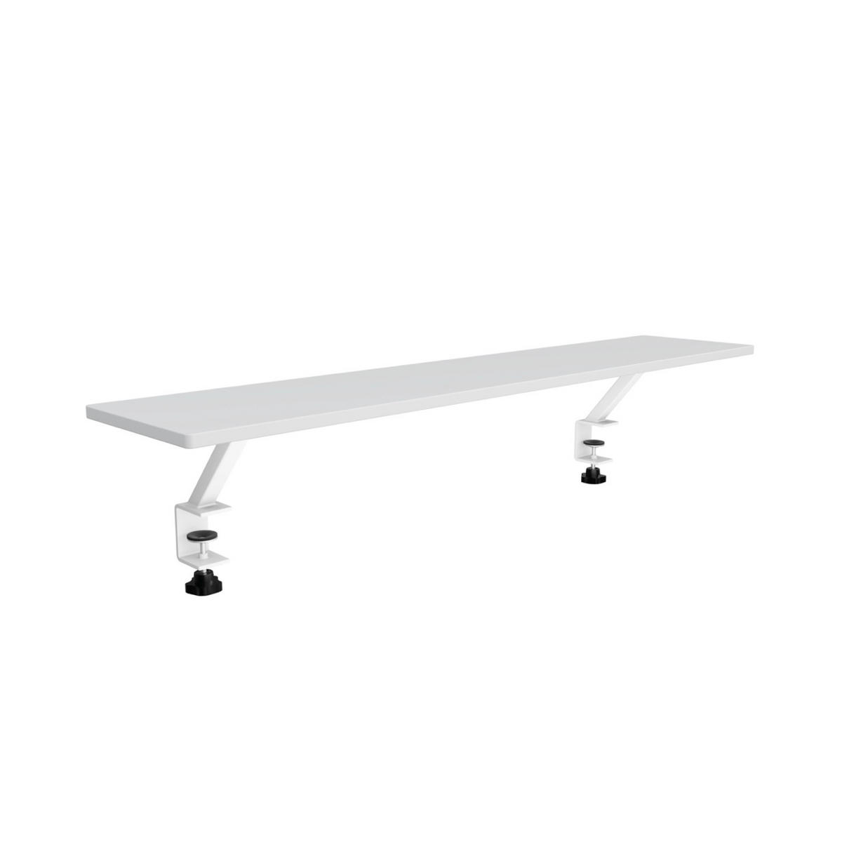 SCHREIBTISCHAUFSATZ Arena 111/23/15 cm Weiß - Weiß, Metall (23/111/15cm) - Arozzi