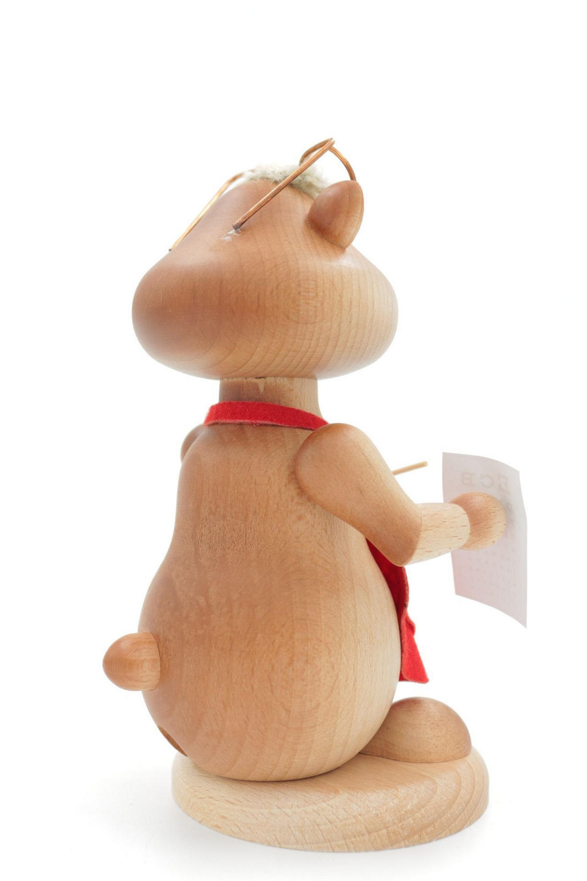 RAUCHFIGUR Hamster Optiker 18 cm - Multicolor, Holz (12/18/0.1cm)