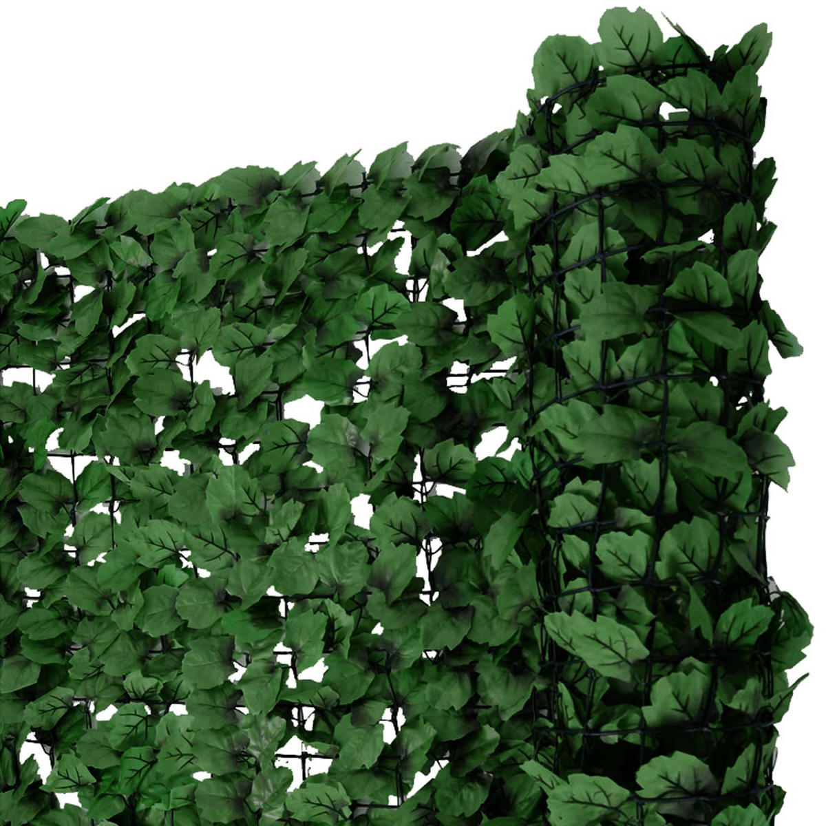 BALKONSICHTSCHUTZ 150x500x1cm Zaun Blatt dunkel - Grün, Kunststoff (500/150cm) - PROREGAL