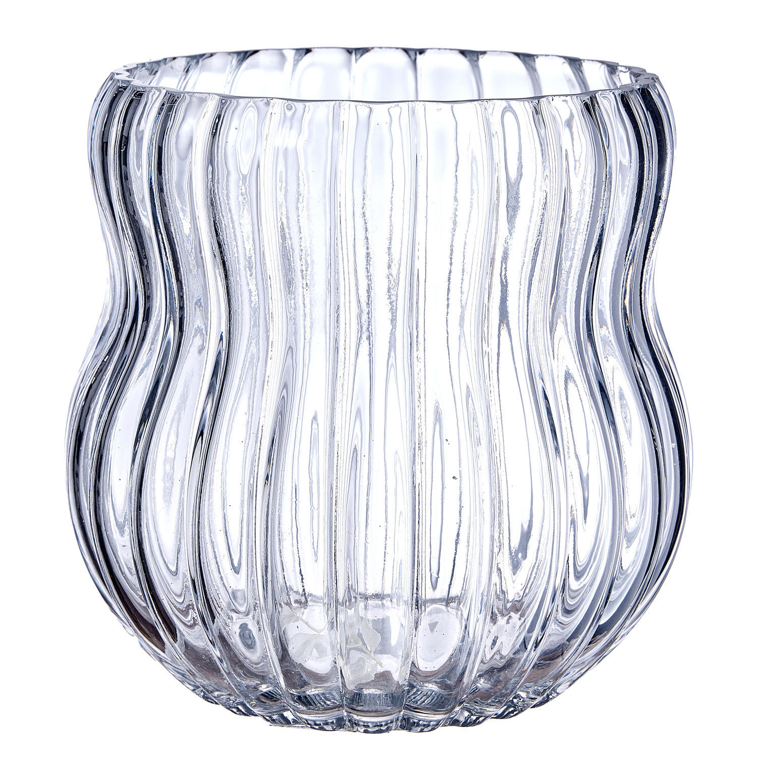 Butlers Windlicht Transparent 17x19x17 cm