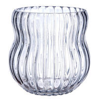 WINDLICHT Pearl - Transparent, Glas (17/19/17cm) - Butlers