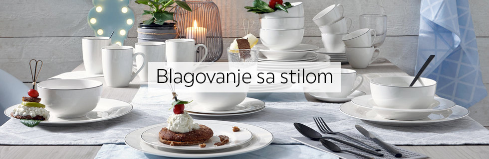 Moderan i elegantan kombinirani servis za jelo Lesnina XXXL