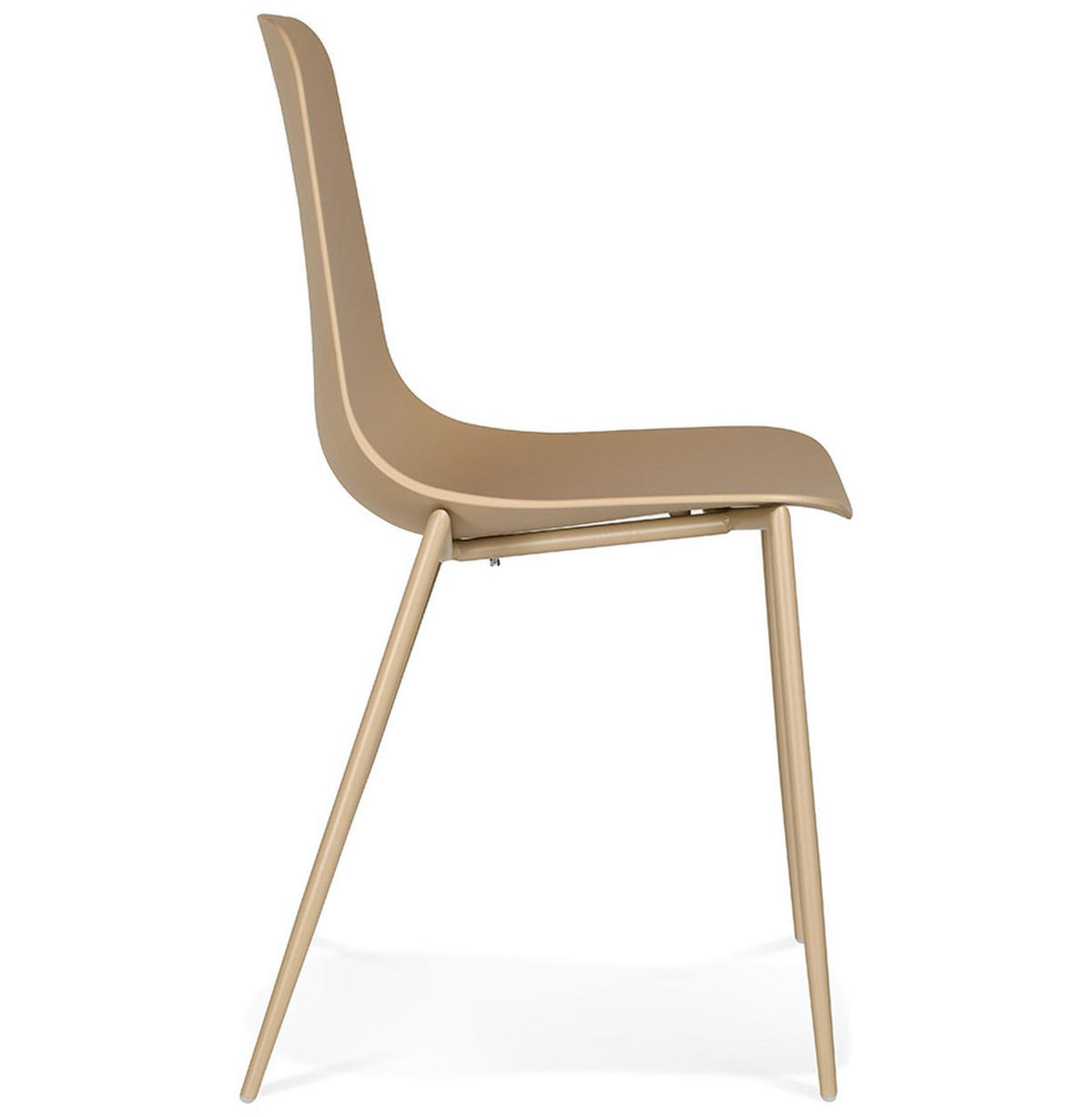 STUHL FELIZ beige - Beige, Kunststoff (48/88/48cm) - Légia Home