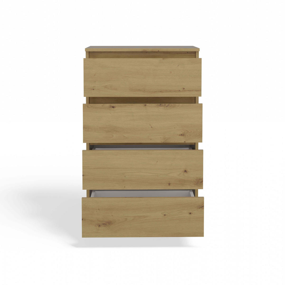 KOMMODE 4 SCHUBLADEN M4 - EICHE ARTISAN - Eiche Artisan, Holzwerkstoff (70/97/40cm) - CDF