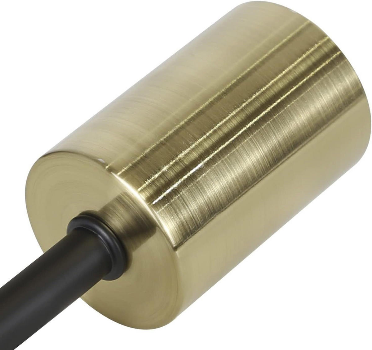 STEHLEUCHTE Mannheim 22/18/157 cm - Schwarz, Metall (35/25/160cm) - Nettlife