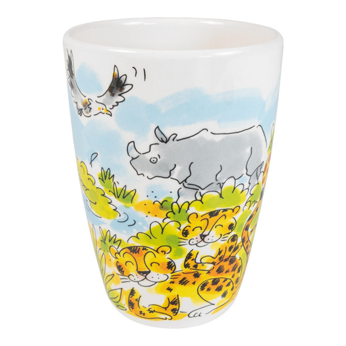 XL-BECHER Beekse Bergen Land in Bunt - 500 ml - Multicolor, Keramik (0.5L) - Blond Amsterdam