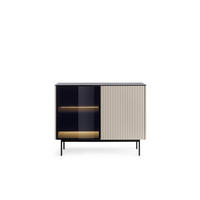 SIDEBOARD: Kaschmir, 107 x 84 x 39 cm - Kaschmir, Holzwerkstoff (107/84/39cm) - 3XE LIVING