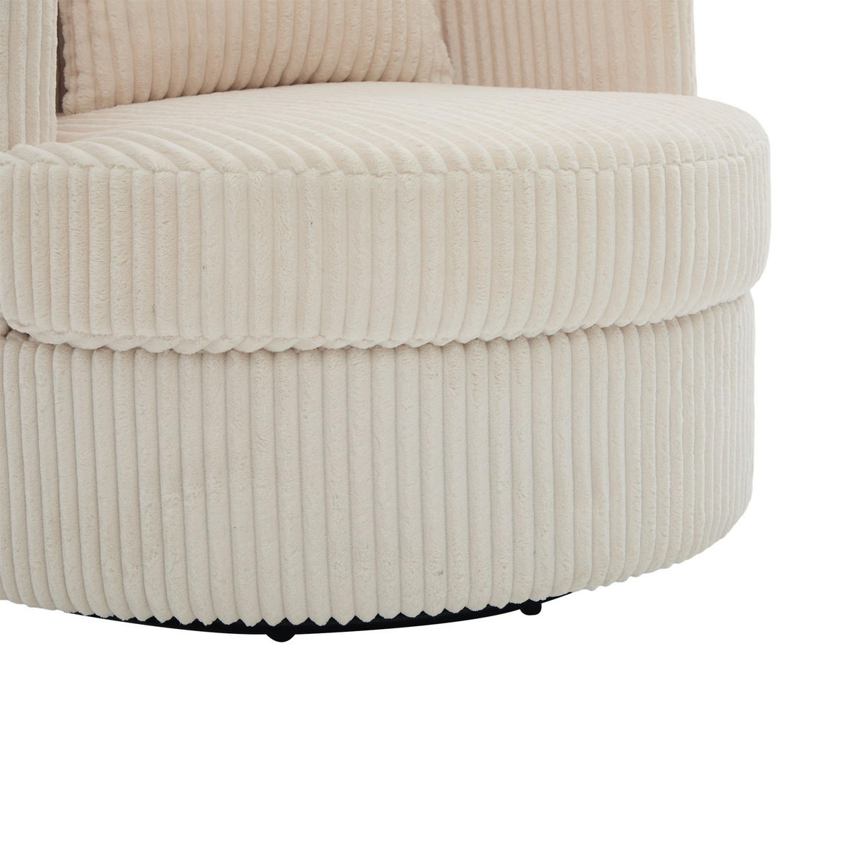 SESSEL 2er-Set 360° drehbar mit Stauraum, DE-42295, Beige - Beige, Textil (76/78/79cm) - ComfortXL
