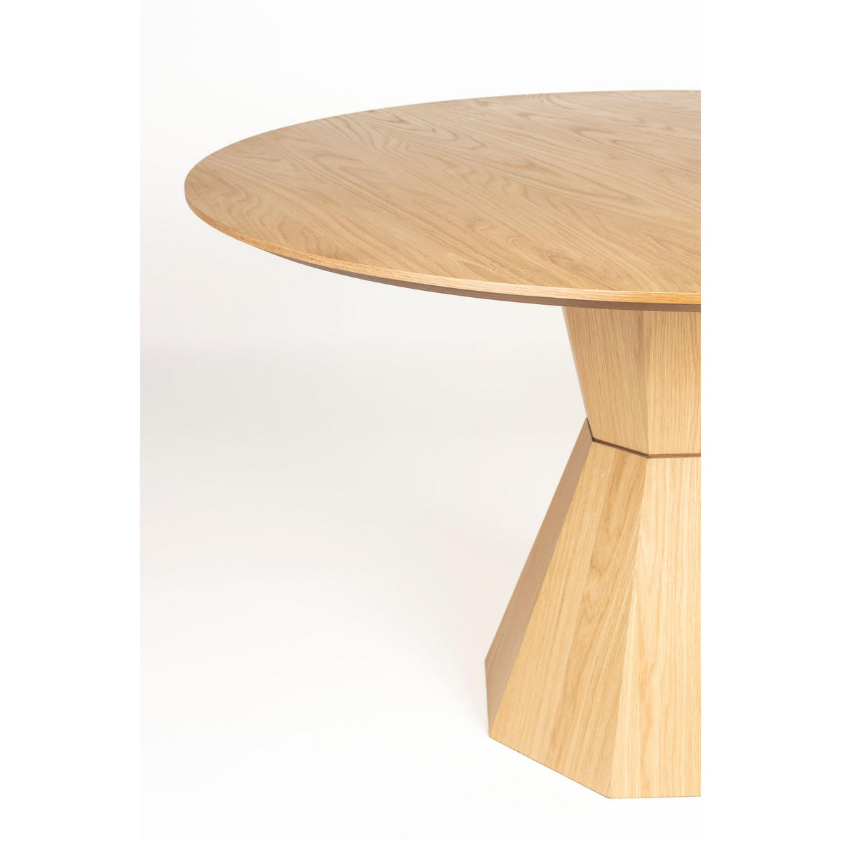 ESSTISCH Lotus Natur - Beige, Holz (120/120/75cm) - Zuiver