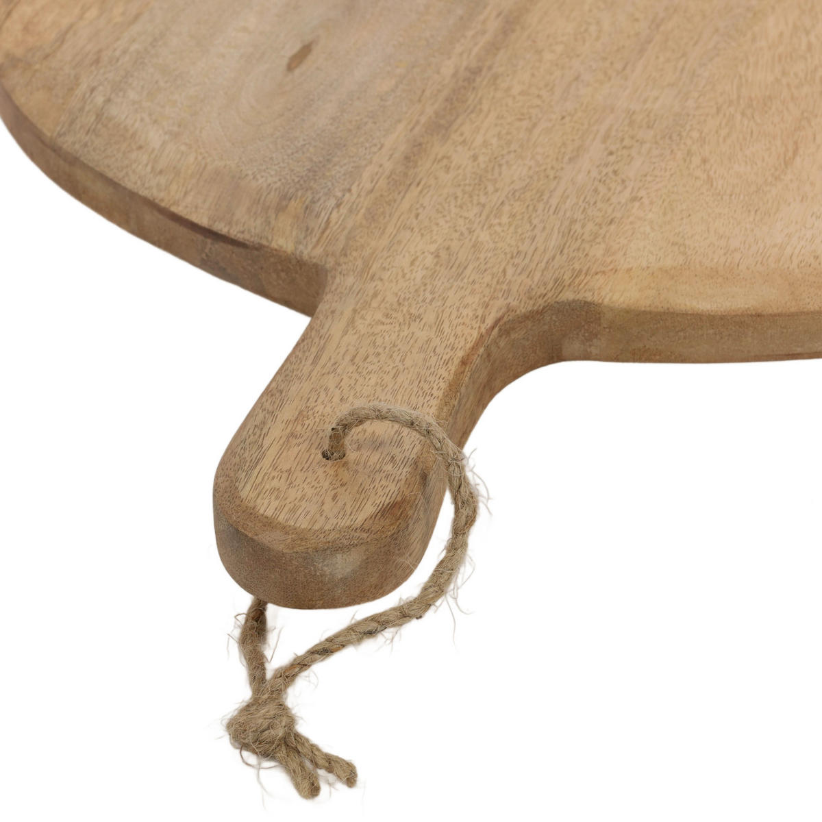 SERVIERBRETT aus Mangoholz rund Braun 60/47/4 cm - Braun, Holz (47/4/60cm) - Excellent Houseware
