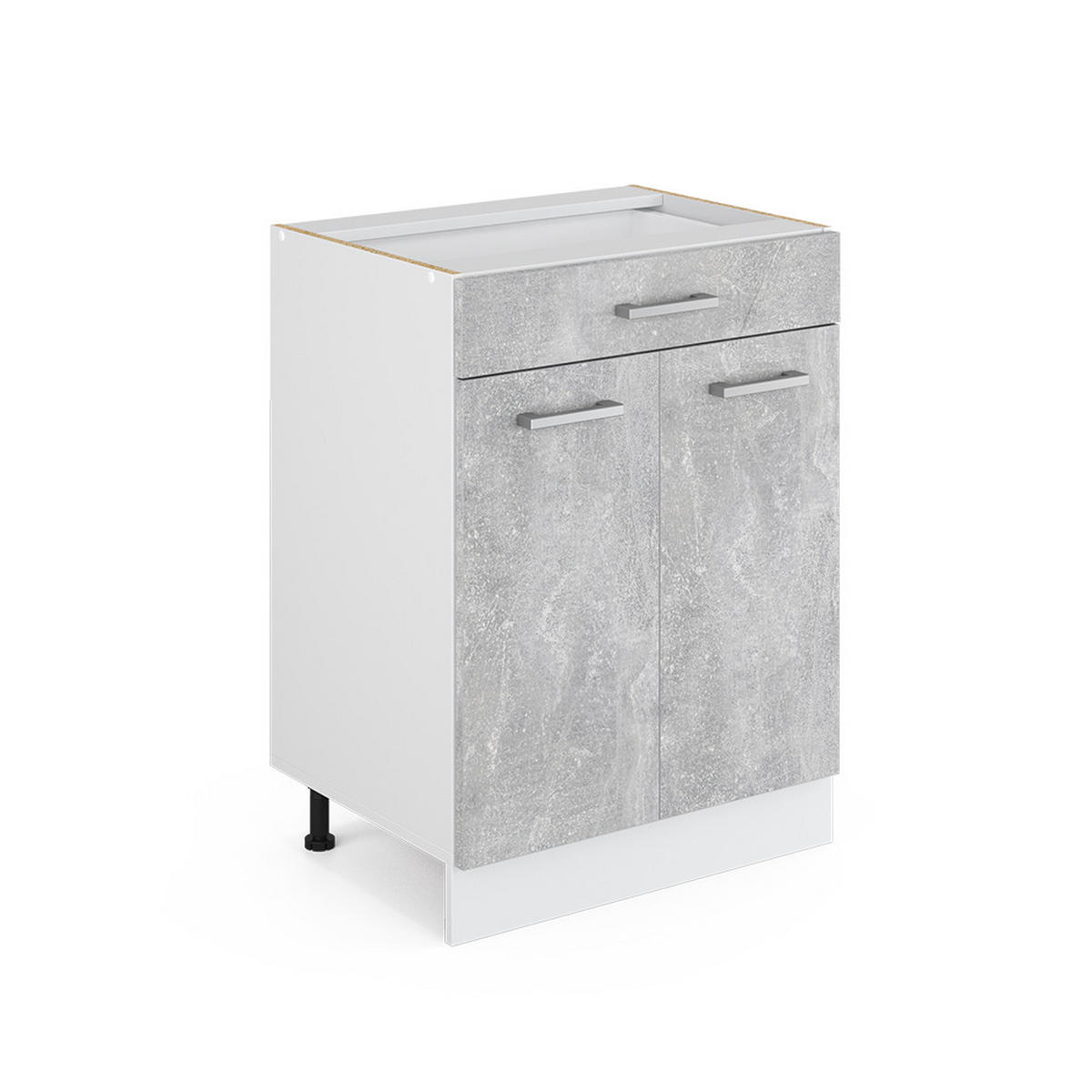 KUCHYŇSKÁ DVÍŘKA R-Line Beton - šedá, kompozitní dřevo (59.2/70.8/1.6cm) - Vicco