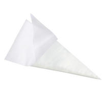 SPRITZBEUTEL 100 Stück Set 30 x 20 cm - Weiß, Kunststoff (20/1/33cm)