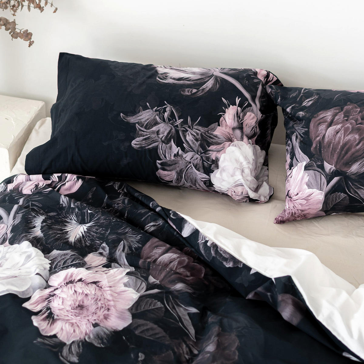KISSENBEZUG onyx 80x80 cm mehrfarbig - Multicolor, Textil (80/80cm) - Happy Friday
