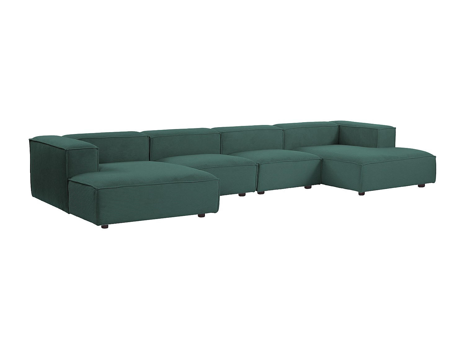 Vente-Unique Modulierbares Grün 420x67x169 cm