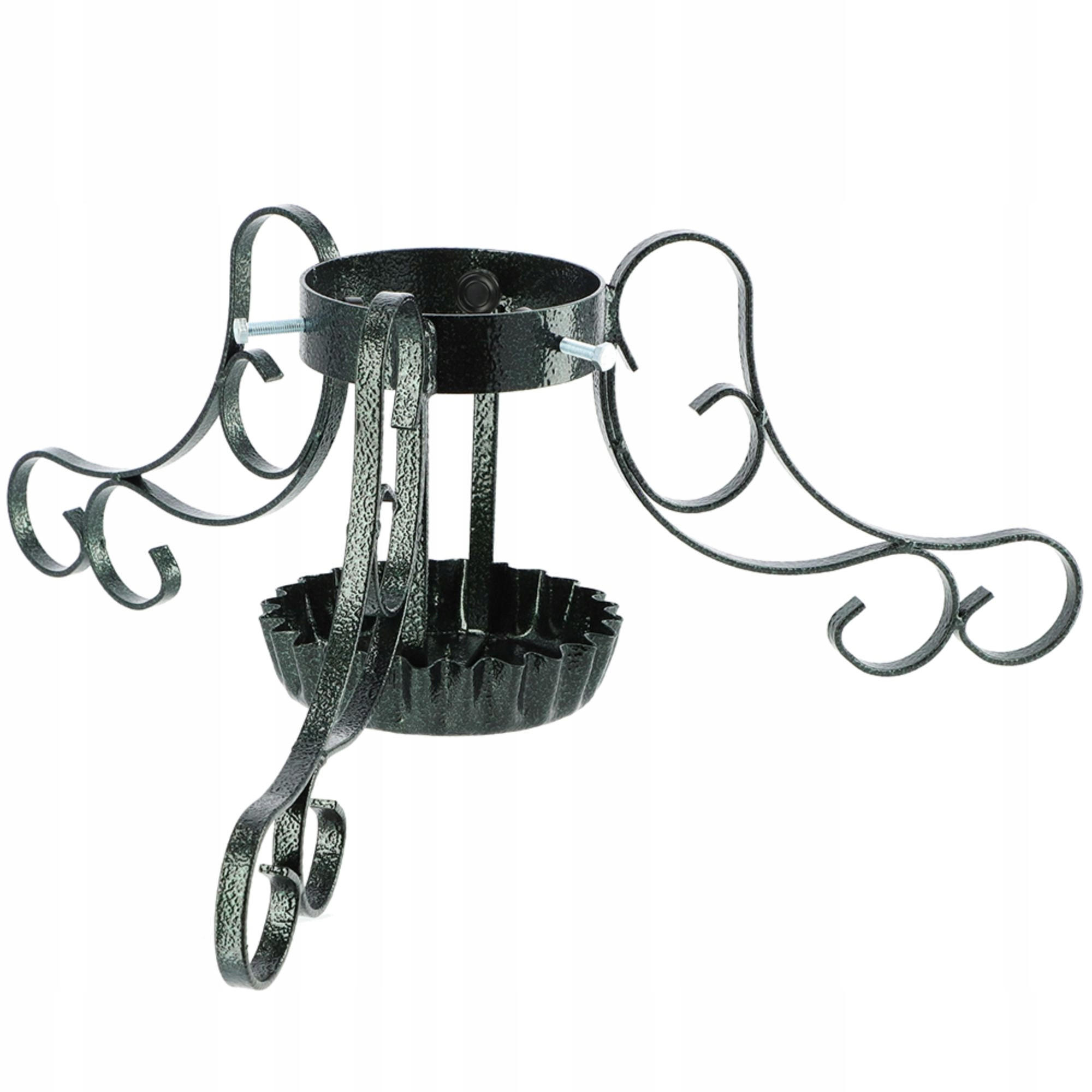WEIHNACHTSBAUMSTÄNDER aus Stahl 64 cm, grün - Grün, Metall (26cm) - KADAX