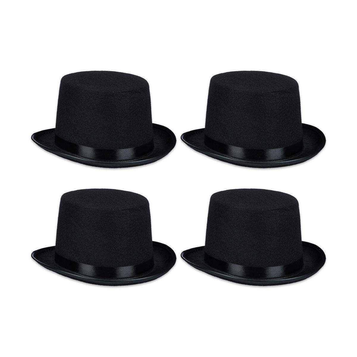 4XKLOBÚK - čierna, textil (26/13/31cm) - Relaxdays