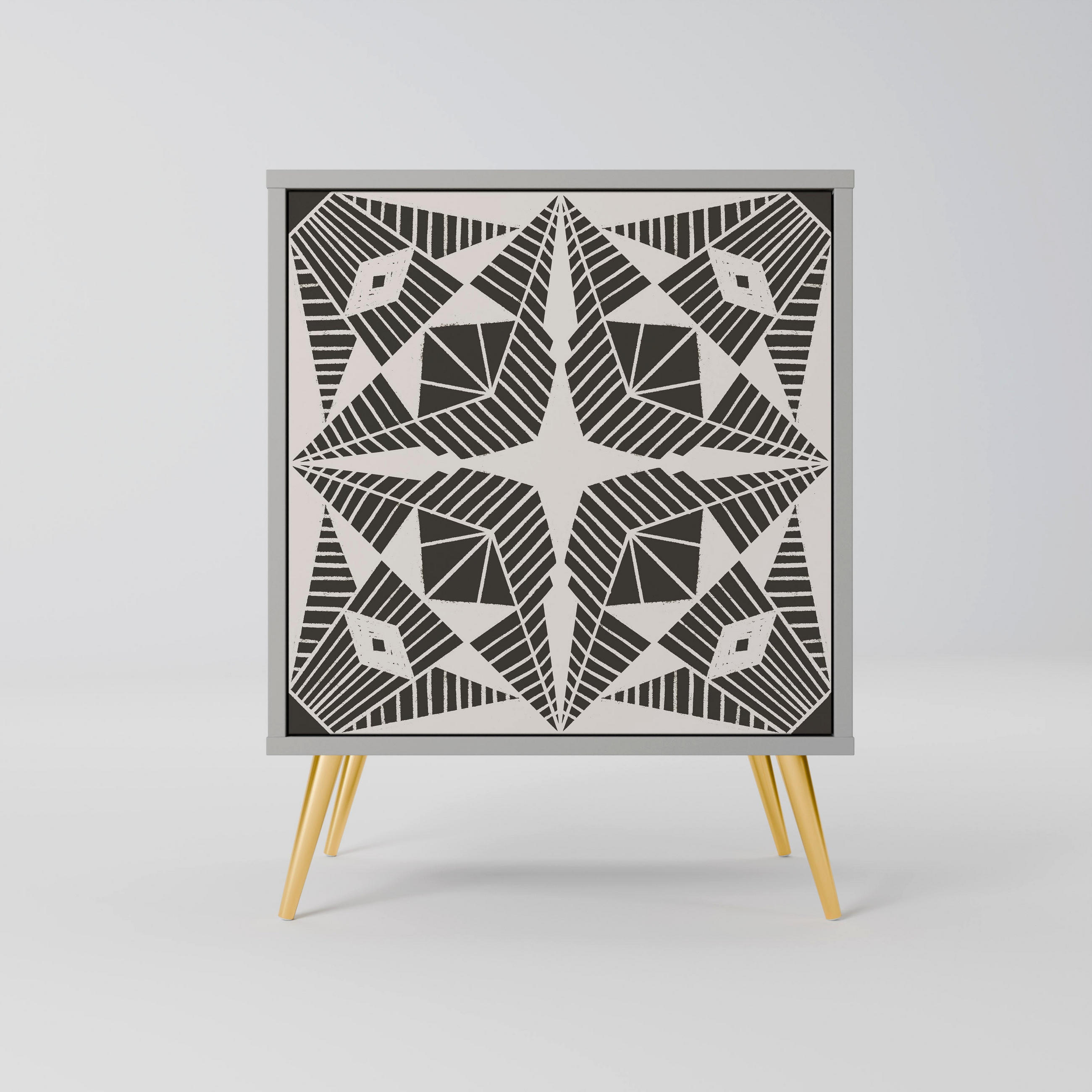 SpaceRebels Sideboard Grau 57.5x75.5x42 cm