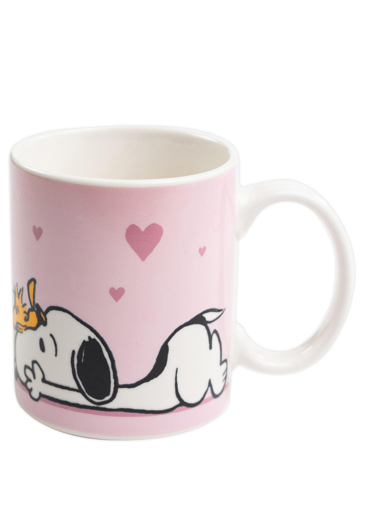 KAFFEEBECHER The Peanuts Snoopy Dich hab ich am liebsten Mehrfarbig 320 ml - Multicolor, Keramik (0.32L) - United Labels