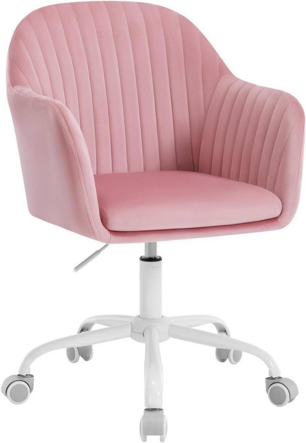 Woltu Drehstuhl Rosa 58x80x58 cm
