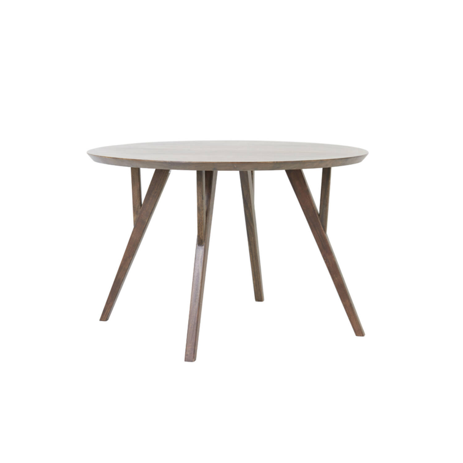 TISCH - Braun - 120/120/76 cm - Braun, Holz (120/120/76cm) - Light & Living