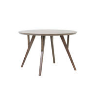 TISCH - Braun - 120/120/76 cm - Braun, Holz (120/120/76cm) - Light & Living