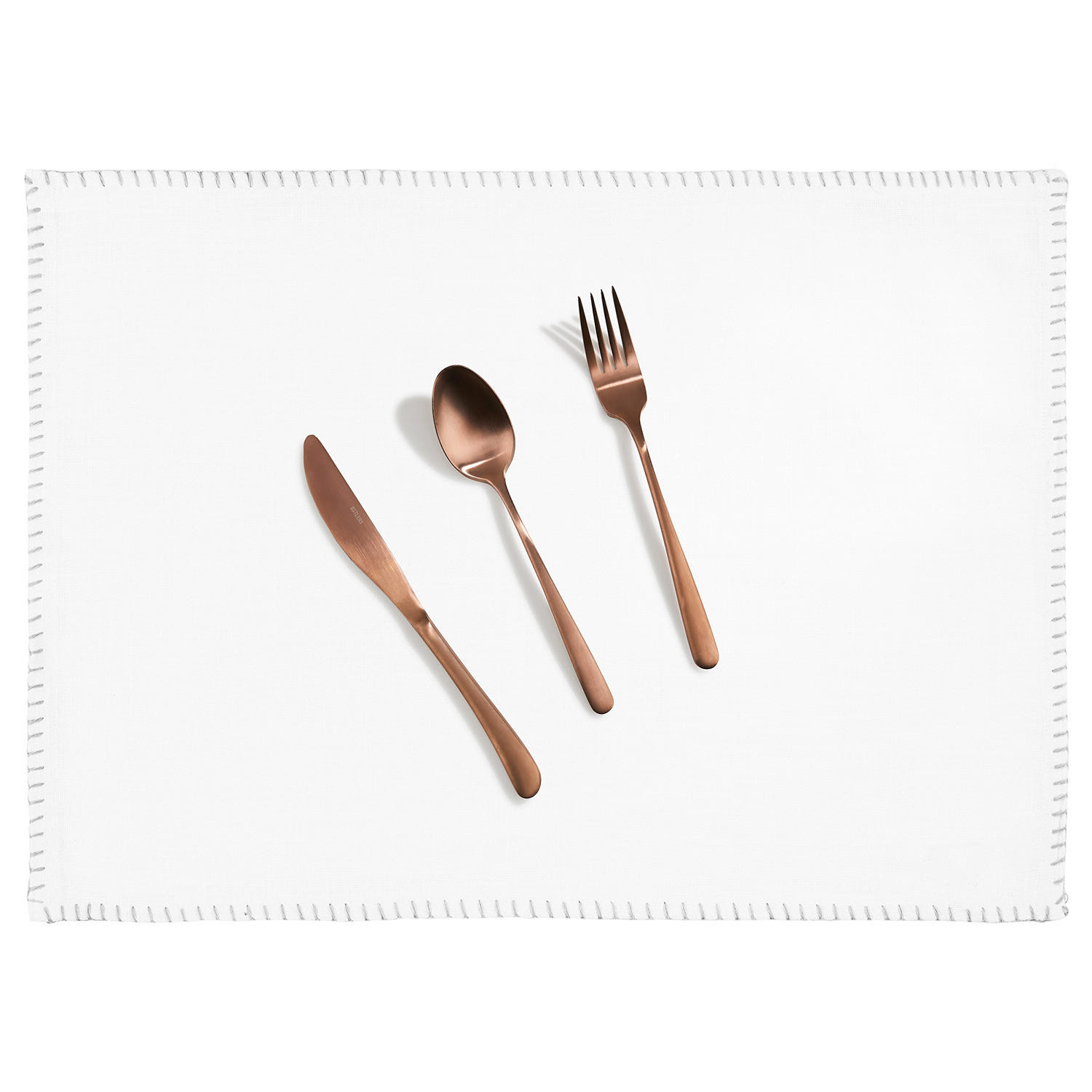 PLATZSET Finca - Weiß, Textil (35/47cm) - Butlers