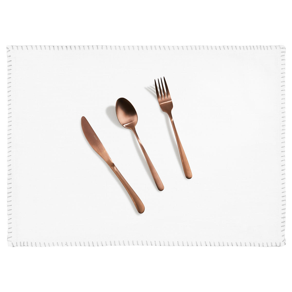 PLATZSET Finca - Weiß, Textil (35/47cm) - Butlers