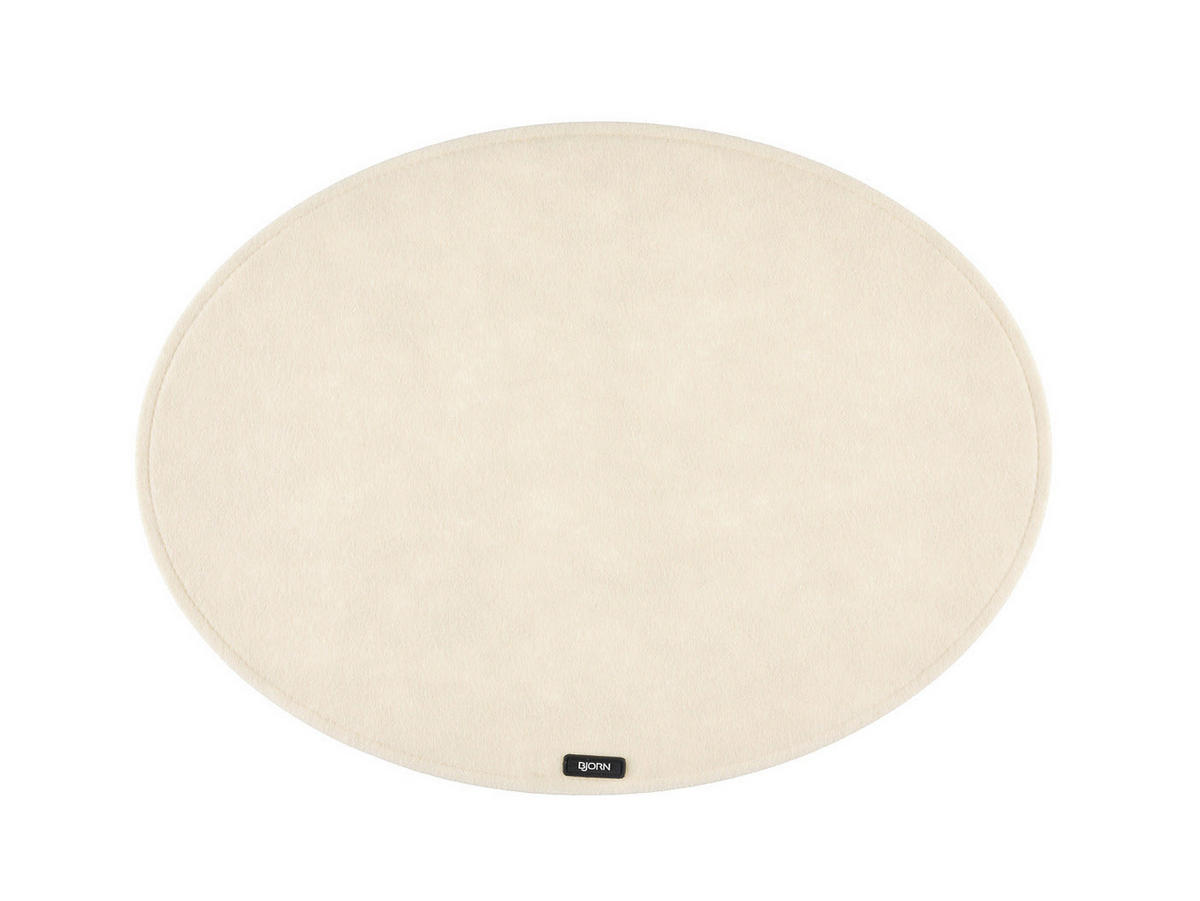 TISCHSET - 6er-Set - Recycelter Filz in Beige - Beige, Textil (33/45cm) - Björn