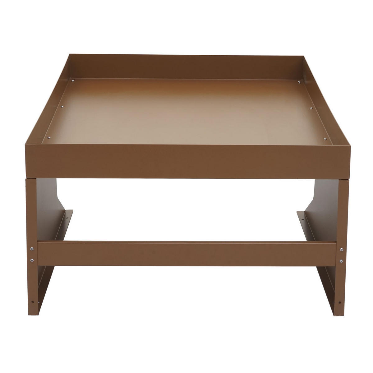 MÄHROBOTER-GARAGE Braun - Braun, Metall (60/37/70cm) - MCW