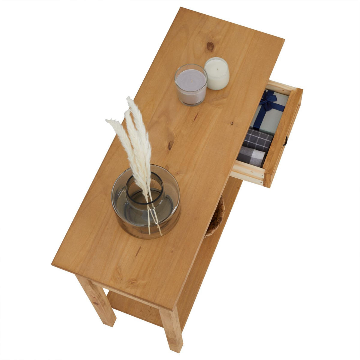 KONSOLENTISCH SALSA - Naturfarben, Holz (35/90/73cm) - CARO-Möbel