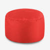 SITZPOUF Klassisch Rund - Rot, Kunststoff (38/20/38cm) - Veeva