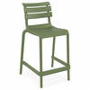 BARHOCKER Grün 52x95x55cm - Grün, Kunststoff (52/95/55cm) - AlterEgo