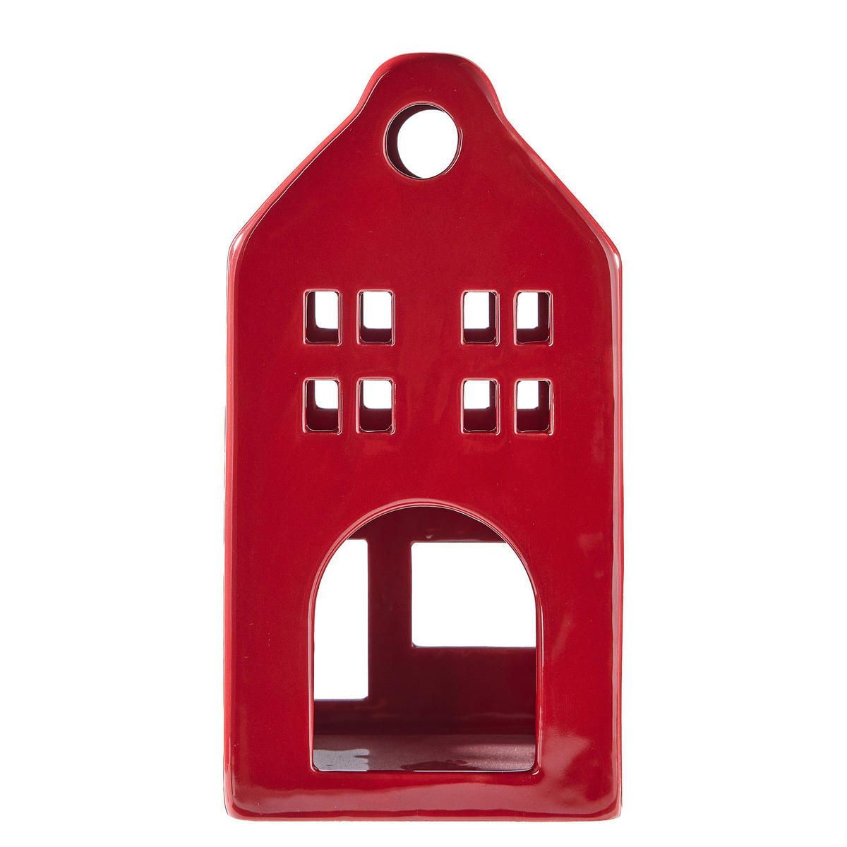 TEELICHTHAUS Delft - Rot, Keramik (8cm) - Butlers