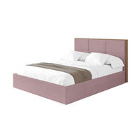POLSTERBETT mit Bettkasten und Lattenrost, Bett mit Matratze H3/H4 - LILA 140x200 Rosa - Rosa, Holzwerkstoff/Textil (140/200cm) - ALTDECOR