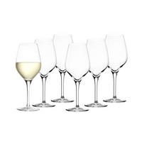WEISSWEINKELCHE Exquisit transparent 350 ml 6er Set - Transparent, Glas (0.35L) - Stölzle Lausitz