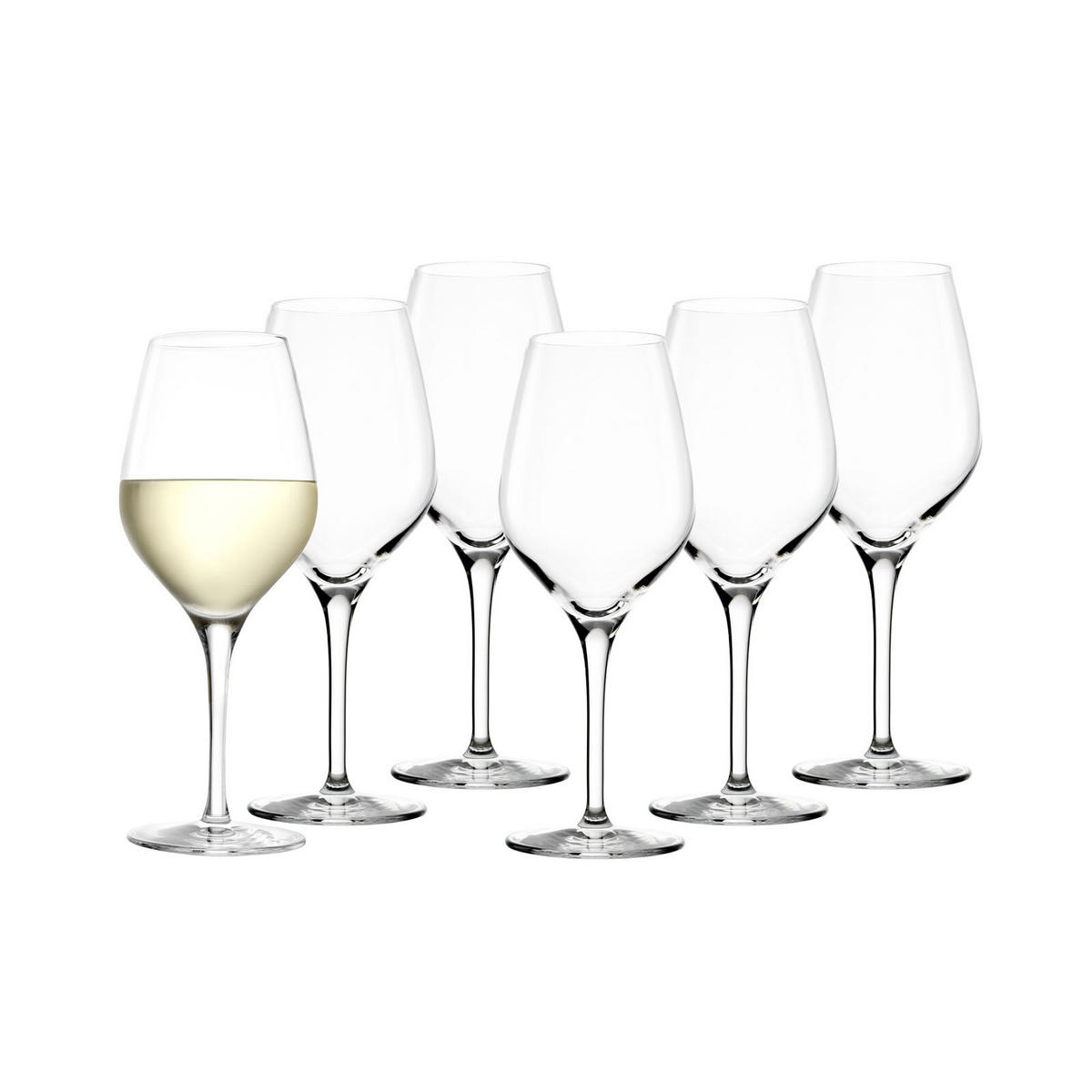 WEIN- UND SEKTGLÄSER Exquisit transparent 18er Set - Transparent, Glas - Stölzle Lausitz