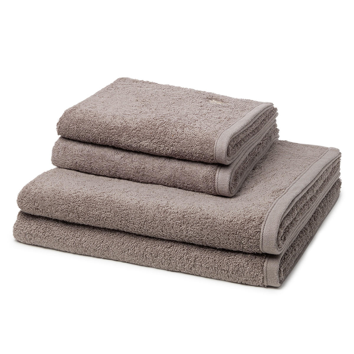 FROTTIERSET Vita 4-teilig - Grau, Textil (50/100cm) - Ross
