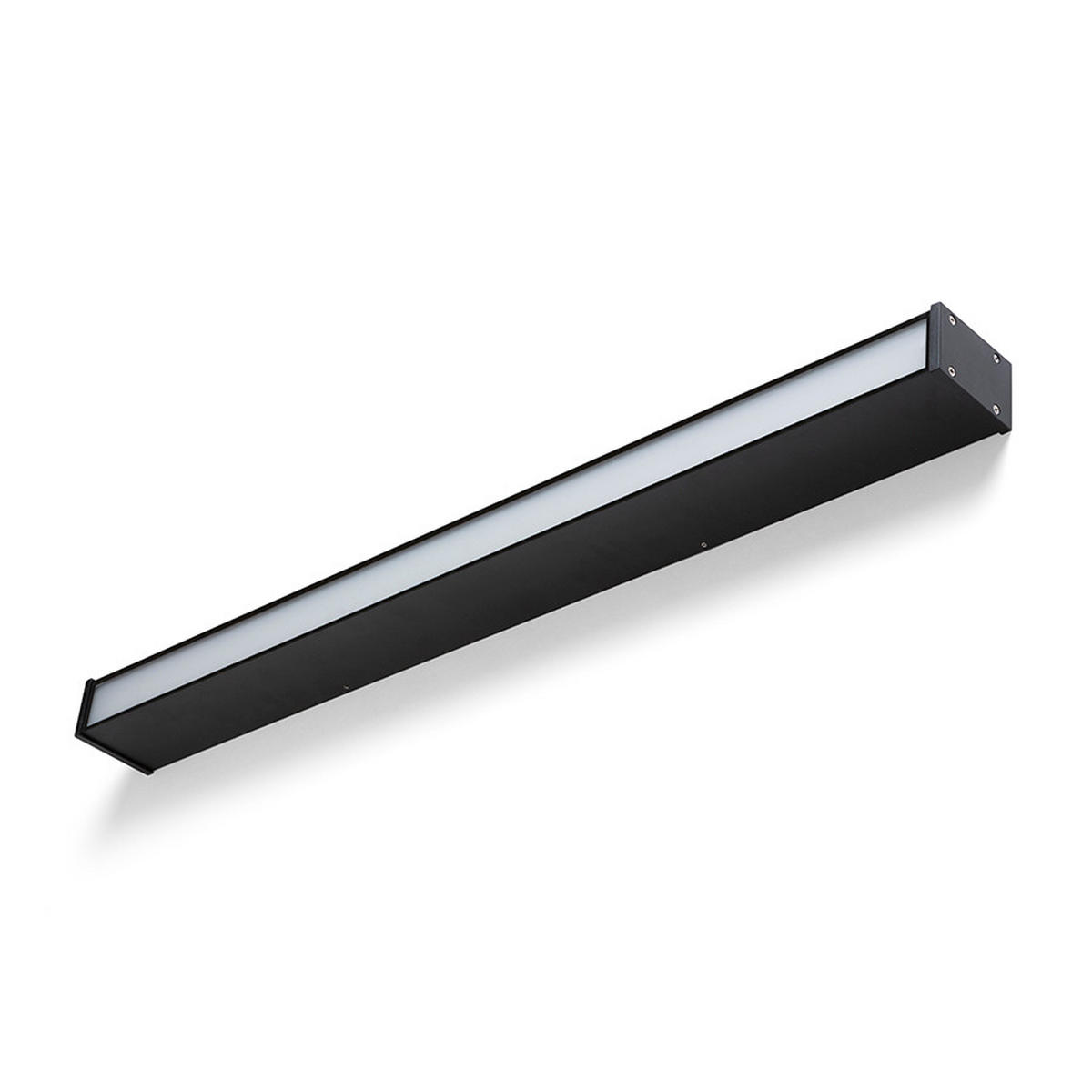 AUSSENLEUCHTE CARME 100 Schwarz 35 W IP65 - Schwarz, Metall (100/63/92cm) - Rendl